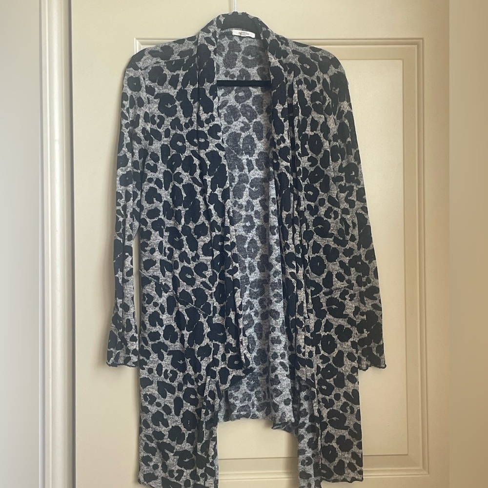 Leopard Print Cardigan